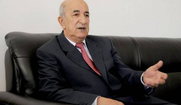 Abdelmadjid Tebboune, ministre de l'Habitat et intérimaire au département du Commerce.
