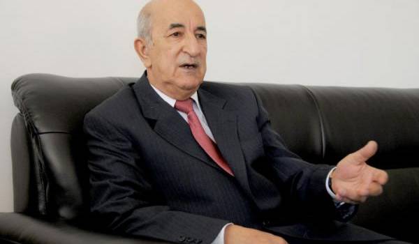 Abdelmadjid Tebboune. 