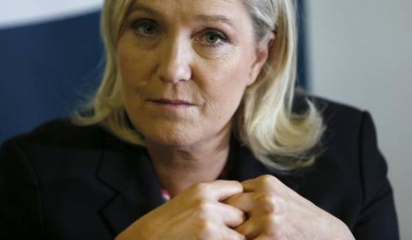 Marine Le Pen, patronne du parti d'extrême droite, FN.