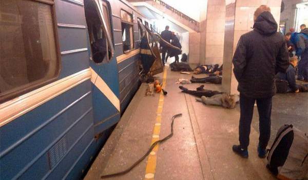  L'explosion a eu lieu dans l'un des wagons du métro.