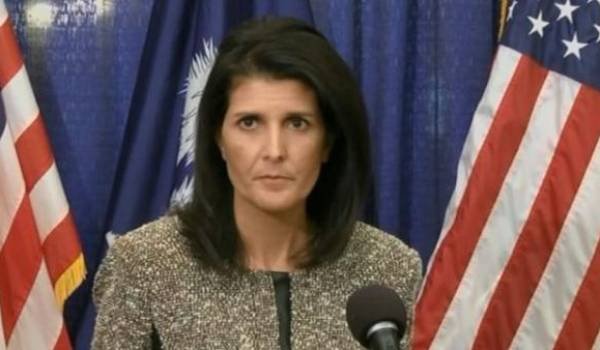  Nikki Haley., l'ambassadrice des USA.