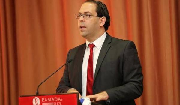 Youssef  Chahed, chef du gouvernement tunisien