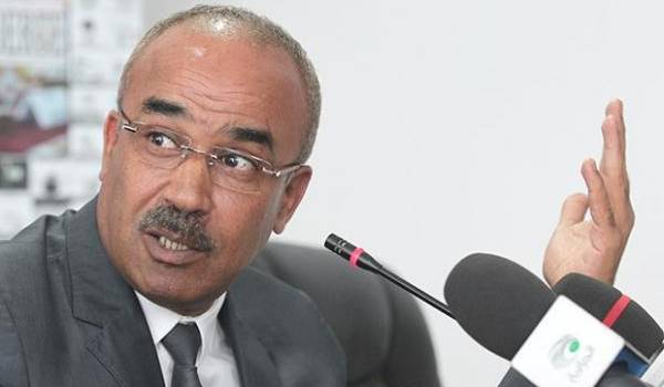 Noureddine Bedoui, ministre de l'Intérieur.