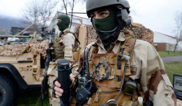 Les forces spéciales française en opération en Syrie. Photo AFP