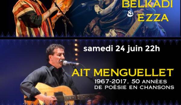 Aït Menguellet, Azal Belkadi et Ezza au Festival Tamazgha à Marseille