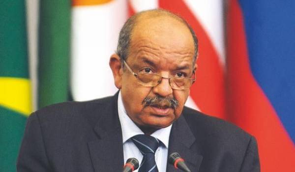 Abdelkader Messahel, le ministre des Affaires étrangères.