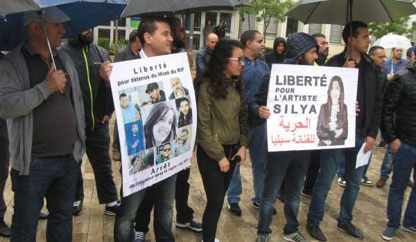 Rassemblement aujourd'hui de soutien au Hirak à Orléans.