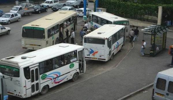 Grève des transporteurs privés d'Alger