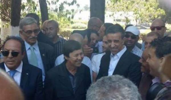 Said Bouteflika et Ali Haddad rigolent à l'enterrement de Redha Malek !