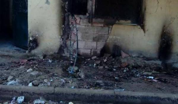 Tiaret : le siege de la kasma FLN de Meghila incendié