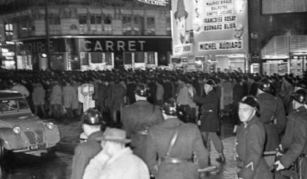 Rares sont les images de ce massacre commis par la police française contre des Algériens en 1961.