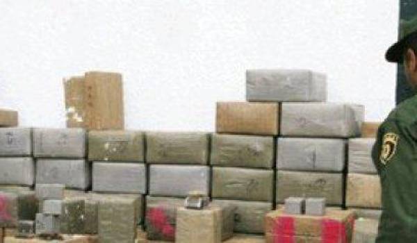 Plus de 38 tonnes de résine de cannabis saisies en huit mois en Algérie