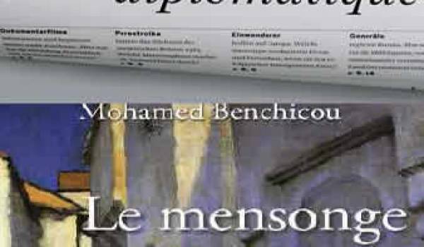 La jaquette du dernier roman de Mohamed Benchicou.