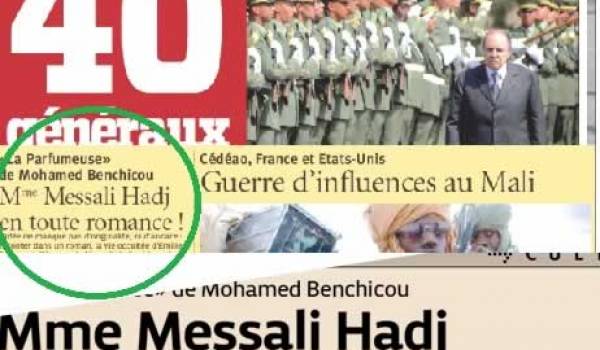 "La parfumeuse" dans la presse algérienne : Un article d'Algérie News