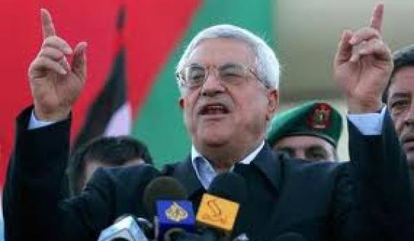 Mahmoud Abbas, président de l'Autorité palestinienne.