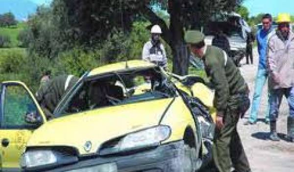 Tiaret : six morts et sept blessés dans trois accidents