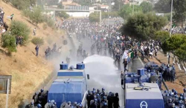 Répression de la marche des garde-communaux du 9 juillet dernier