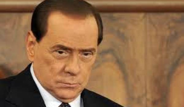 Silvio Berlusconi, chef du gouvernement italien.