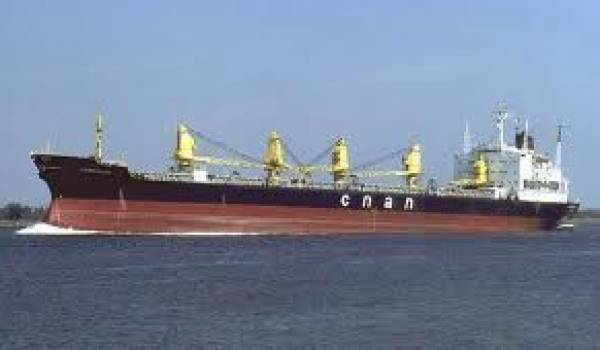 Le vraquier algérien "Mv Blida".