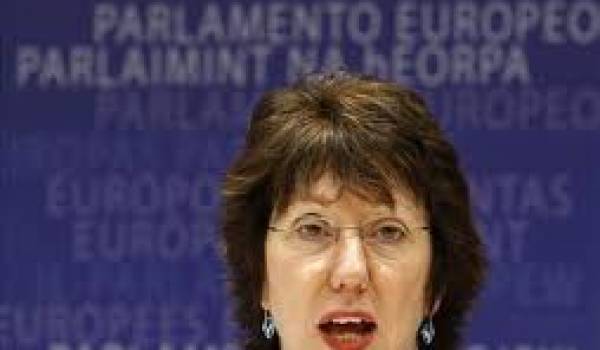 La chef de la diplomatie européenne, Catherine Ashton.