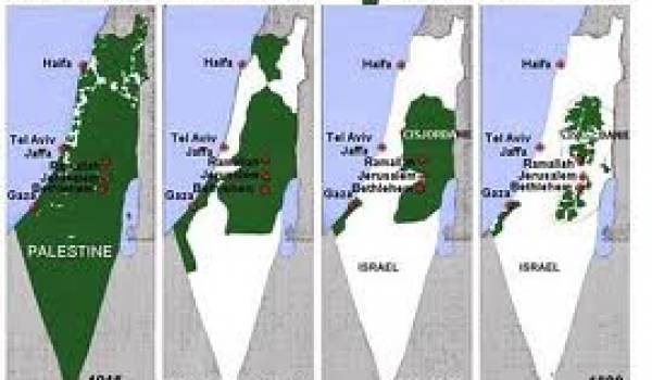 La colonisation a dévoré des territoires entiers palestiniens.