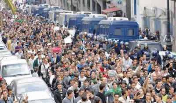 L'incroyable marche des étudiants à Alger