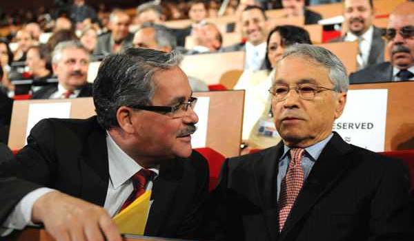 Abdelhafidh Feghouli et son ami Chakib Khelil, du temps de leur splondeur.