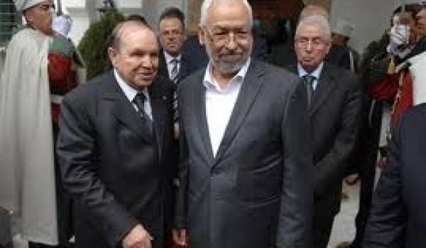A peine Ennahda consacré premier parti en Tunisie que Bouteflika déroule le tapis à Rachid Ghannouchi.