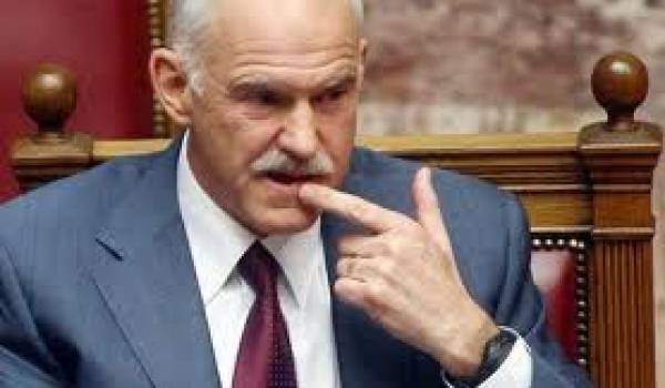 Le Premier ministre grec, George Papandreou.
