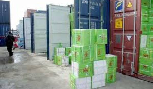 La marchandise arriverait par les frontières ouest