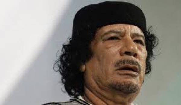 Rappelez-vous ce que disait Kadhafi en février...