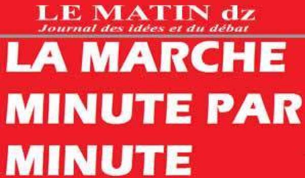 SAMEDI 10h 55 : Les pro-Bouteflika agressent les manifestants