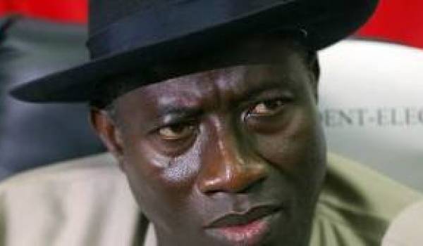 Le président nigérian, Goodluck Jonathan