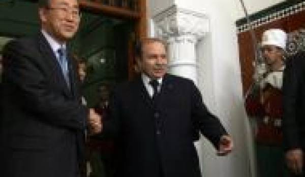 Les déclarations de Banki Moon et de l'Union européenne : un désaveu de la « réconciliation nationale » de Bouteflika