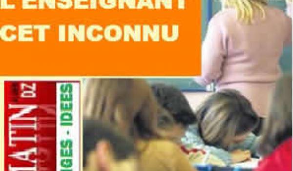 A ceux qui cassent de "l'instit" …