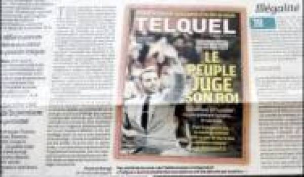 Caricature de la famille royale, Le quotidien Le Monde interdit au Maroc