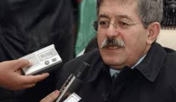 Ahmed Ouyahia, premier ministre.