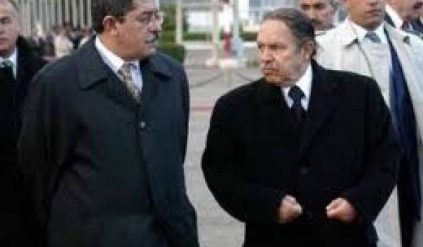 Ahmed Ouyahia et Abdelaziz Bouteflika