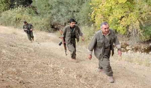 Les peshmergas du PKK sont pourchassés par l'armée turque.