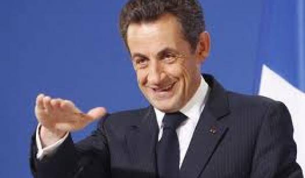 Nicolas Sarkozy, président français.