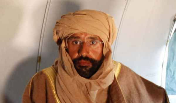 Seif El Islam Kadhafi.