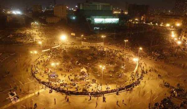 Place Tahrir, de nouveau épicentre de la révolte.