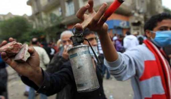 Les forces de l'ordre égyptienne ont utilisé des munitions américaines contre les manifestants.
