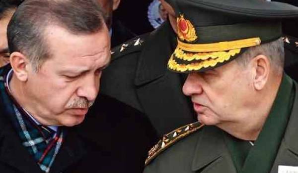 Tayyip Erdogan et le général Basbug