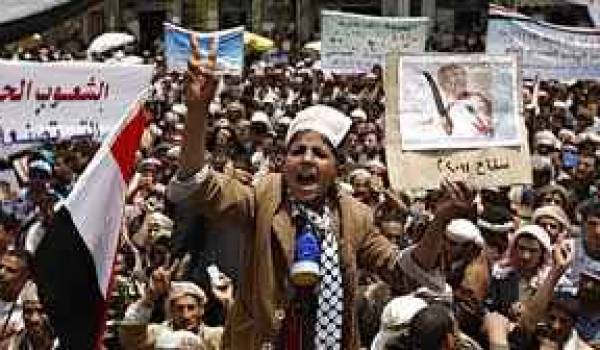 Des manifestations ont eu lieu hier à Sanaa.