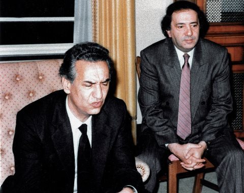Aït Ahmed et André Mecili Aït Ahmed et André Mecili